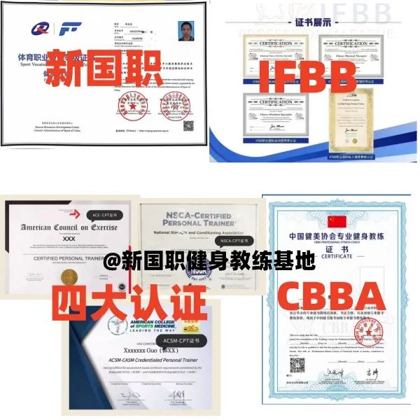 2025 年 CBBA / 新国职 / 国际四大健身教练认证全解析(图5)